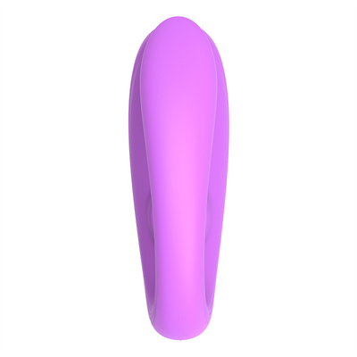 Tidak terlihat memakai alat pijat anal dan klitoris yang terbuat dari silikon medis bentuk U G spot vibrator mainan seks untuk wanita