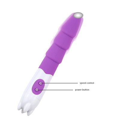 6 Speed Silicone Vibrator Mainan Seks Dengan Baterai Daya Daya Dildo Vibrator Untuk Wanita