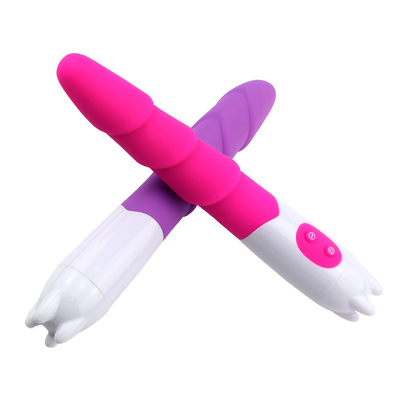 6 Speed Silicone Vibrator Mainan Seks Dengan Baterai Daya Daya Dildo Vibrator Untuk Wanita