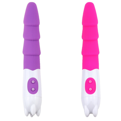 6 Speed Silicone Vibrator Mainan Seks Dengan Baterai Daya Daya Dildo Vibrator Untuk Wanita