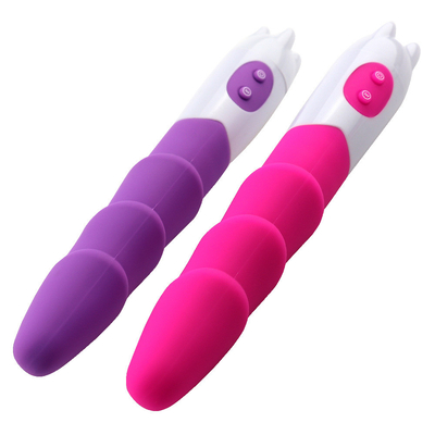 6 Speed Silicone Vibrator Mainan Seks Dengan Baterai Daya Daya Dildo Vibrator Untuk Wanita