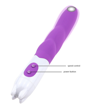 6 Speed Silicone Vibrator Mainan Seks Dengan Baterai Daya Daya Dildo Vibrator Untuk Wanita