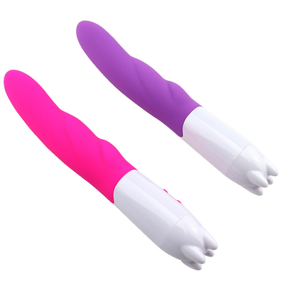 6 Speed Silicone Vibrator Mainan Seks Dengan Baterai Daya Daya Dildo Vibrator Untuk Wanita