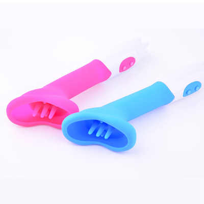 12 Kecepatan Vibrator Lidah Stimulator Klitoris Pompa Putri Puting Vagina Pijat Sikat