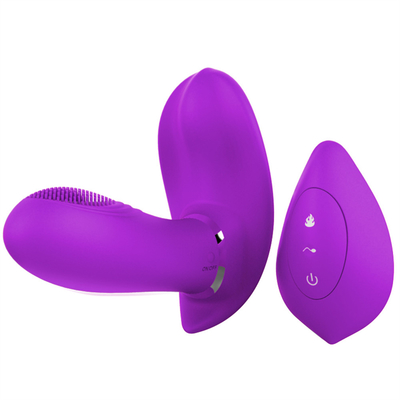 Produk Erotik Dewasa Panas Dildo Vibrator Dengan Remote Control Wearable Vibrator Untuk Wanita