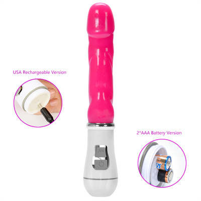 8 Kecepatan Dildo Vibrator Mainan Seks untuk Gadis