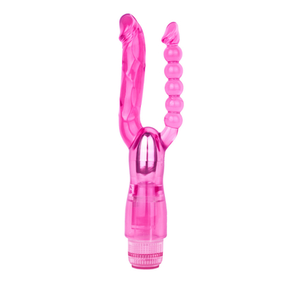 Mainan Seks Wanita Vibrator G-spot pijat Double Vibrator Untuk Wanita