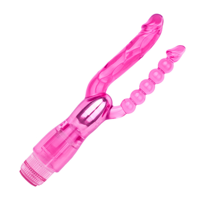 Mainan Seks Wanita Vibrator G-spot pijat Double Vibrator Untuk Wanita