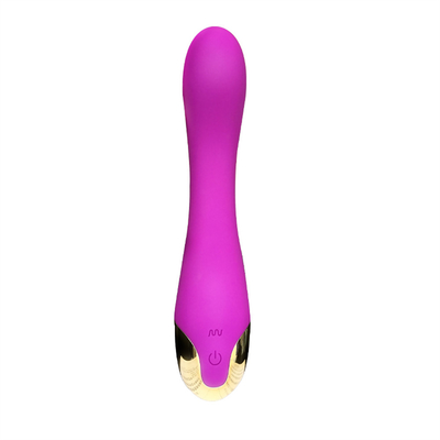 10 Kecepatan Dildo Vibrator USB Isi ulang G Spot Vibrator Klitoris Pijat Untuk Wanita