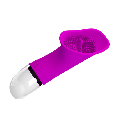 30 Kecepatan Silikon G-spot Klitoris Lidah Oral Menghisap Vibrator Mainan Seks untuk Wanita