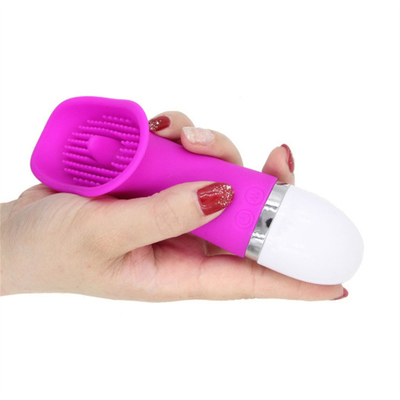 30 Kecepatan Silikon G-spot Klitoris Lidah Oral Menghisap Vibrator Mainan Seks untuk Wanita