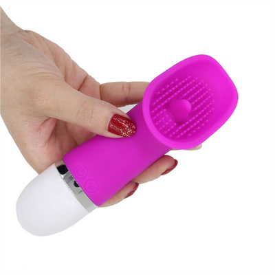 30 Kecepatan Silikon G-spot Klitoris Lidah Oral Menghisap Vibrator Mainan Seks untuk Wanita