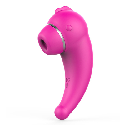 Vibrator Mini Clit Sucker Vibrator Oral Menjilat Pussy Tongue Vibrating Nipple Sucking Stimulator Klitoris untuk Wanita