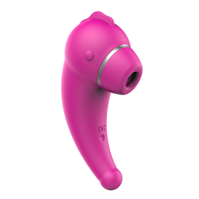 Vibrator Mini Clit Sucker Vibrator Oral Menjilat Pussy Tongue Vibrating Nipple Sucking Stimulator Klitoris untuk Wanita