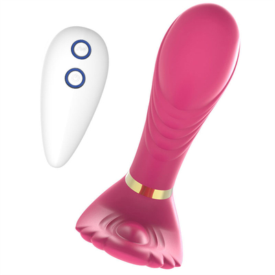 Vibrator pijat vagina 9 kecepatan pemanasan Vibrator mainan seks wanita dewasa