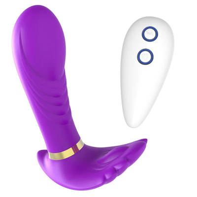 Vibrator pijat vagina 9 kecepatan pemanasan Vibrator mainan seks wanita dewasa