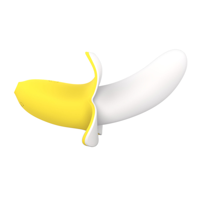 Bentuk Pisang mainan seks dewasa G-spot vagina menjilat Vibrator untuk wanita seksi Pisang mainan Vibrating Stimulator Vibrator