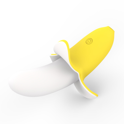 Bentuk Pisang mainan seks dewasa G-spot vagina menjilat Vibrator untuk wanita seksi Pisang mainan Vibrating Stimulator Vibrator