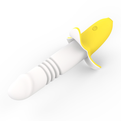 Bentuk Pisang mainan seks dewasa G-spot vagina menjilat Vibrator untuk wanita seksi Pisang mainan Vibrating Stimulator Vibrator