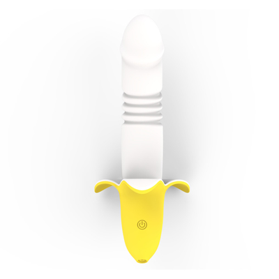Bentuk Pisang mainan seks dewasa G-spot vagina menjilat Vibrator untuk wanita seksi Pisang mainan Vibrating Stimulator Vibrator