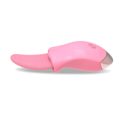 Desain baru lidah vibrator menjilat G-spot pijat vibrator klitoris wanita masturbator lidah berbentuk vibrator