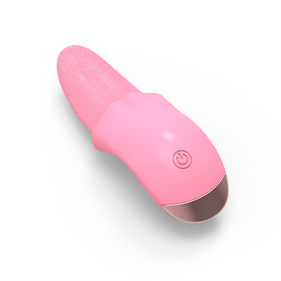 Desain baru lidah vibrator menjilat G-spot pijat vibrator klitoris wanita masturbator lidah berbentuk vibrator