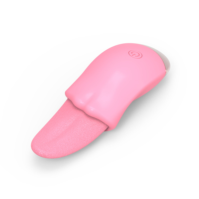 Desain baru lidah vibrator menjilat G-spot pijat vibrator klitoris wanita masturbator lidah berbentuk vibrator