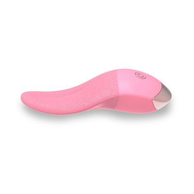 Desain baru lidah vibrator menjilat G-spot pijat vibrator klitoris wanita masturbator lidah berbentuk vibrator