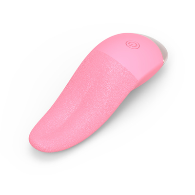 Desain baru lidah vibrator menjilat G-spot pijat vibrator klitoris wanita masturbator lidah berbentuk vibrator