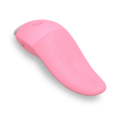 Desain baru lidah vibrator menjilat G-spot pijat vibrator klitoris wanita masturbator lidah berbentuk vibrator