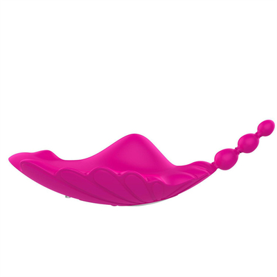 Wanita Wireless Vibrator remote control Invisible Egg Jumping Wear Butterfly Shade Cover Perangkat Penghiburan Diri Dewasa