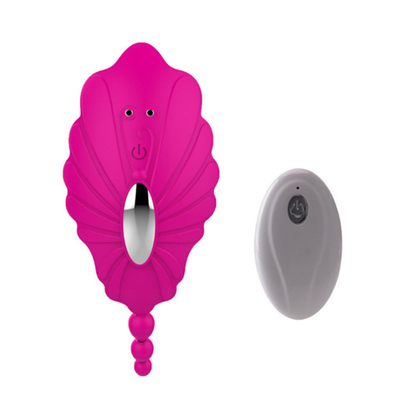 Wanita Wireless Vibrator remote control Invisible Egg Jumping Wear Butterfly Shade Cover Perangkat Penghiburan Diri Dewasa