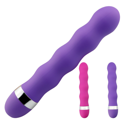 Vibrator pijat multi-stimulasi Vagina bergetar Dildo Stimulasi Klitoris untuk wanita