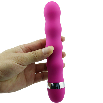 Vibrator pijat multi-stimulasi Vagina bergetar Dildo Stimulasi Klitoris untuk wanita