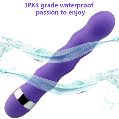 Vibrator pijat multi-stimulasi Vagina bergetar Dildo Stimulasi Klitoris untuk wanita