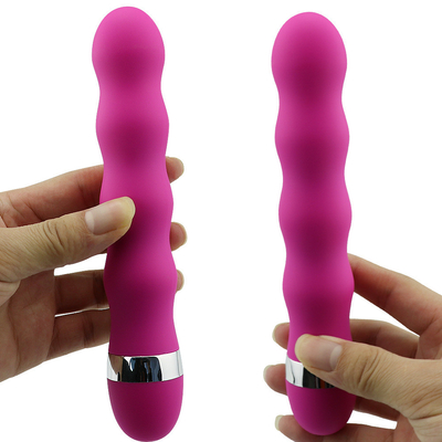 Vibrator pijat multi-stimulasi Vagina bergetar Dildo Stimulasi Klitoris untuk wanita