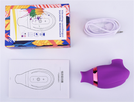 USB Rechargeable Silicone Nipple Menghisap Vibrator Klitoris Menjilat Vibrator Mainan Seks Untuk Wanita