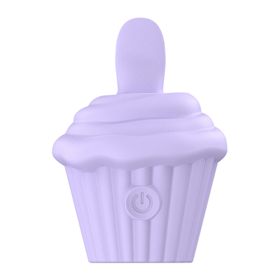 Rose Vibrator Klitoris Menjilat Lidah Vibrator 2 dalam 1 Menjilat & Vibrating Puting Stimulator Klitoris dengan 10 Mode untuk