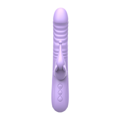 Silicone Stretchable Heating Rabbit Vibrator G Spot Clitoris Stimulator Female Sex Toys Rabbit Vibrator untuk Wanita Vagina