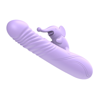Silicone Stretchable Heating Rabbit Vibrator G Spot Clitoris Stimulator Female Sex Toys Rabbit Vibrator untuk Wanita Vagina