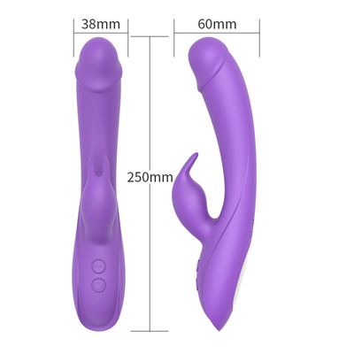 Baru Datang Kelinci Vibe G Spot Stimulator 7 Kecepatan Getaran Dildo Vibrator Sex Toy untuk Wanita