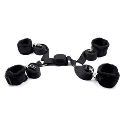 Paling Populer Produk BDSM Perbudakan Restraints Kit Untuk Pencinta Tempat Tidur