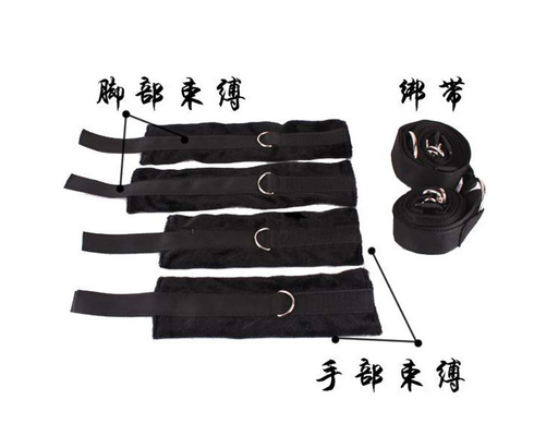 Paling Populer Produk BDSM Perbudakan Restraints Kit Untuk Pencinta Tempat Tidur