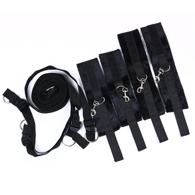 Paling Populer Produk BDSM Perbudakan Restraints Kit Untuk Pencinta Tempat Tidur