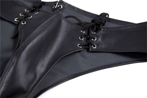 S&M Fetish Sex Toy PU Kulit Perbudakan / pakaian dalam