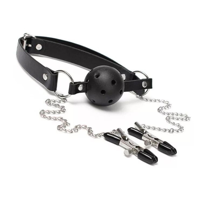 Berkualitas Tinggi Baru Novelty mulut Seks Gags SM Sex Adult Toy SM Adult Toy Gags Untuk Pasangan