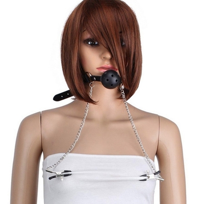 Berkualitas Tinggi Baru Novelty mulut Seks Gags SM Sex Adult Toy SM Adult Toy Gags Untuk Pasangan