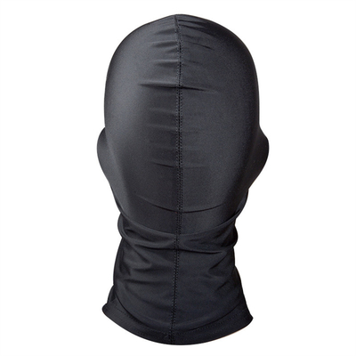 Mainan seksi mulut terbuka mata perbudakan pesta topeng Cosplay helm permainan dewasa untuk pasangan pria BDSM fetish topeng hood