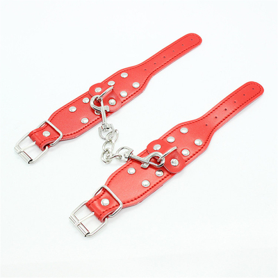 5pcs/set SM Products Bondage PU Kulit Fetish Kit Restraints Slave Sex Toy Bondage Kits Untuk Pasangan