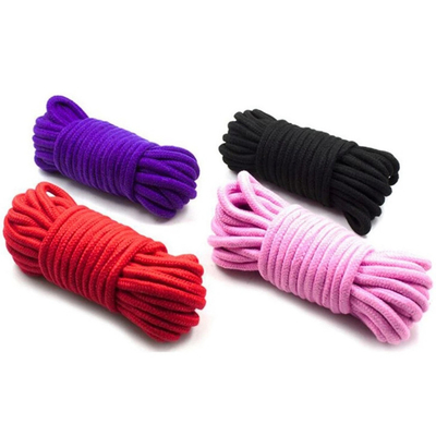 Grosir Baju Buckles Tali Perbudakan Slave Toys China Tali Perbudakan Gay Harness Sabuk Tali Fetish Tali 5M